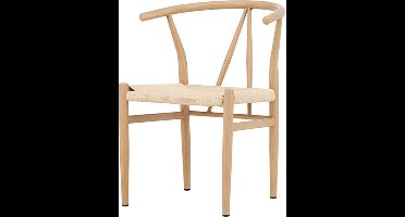 Alfons eetkamerstoel beige.