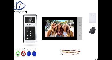 Home-Locking complete deur intercom/videofoon 4 draads.DT-2244