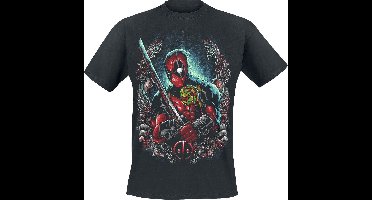 Deadpool Lollipop Heren T-shirt - zwart - L