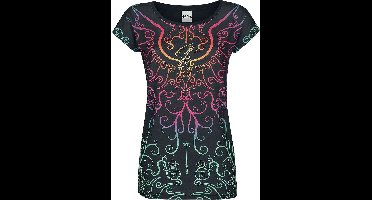 Harry Potter Phoenix Dames T-shirt - zwart - L