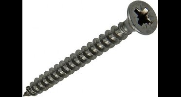 Mack RVS Spaanplaatschroef PZ2 10 stuks 4,0 x 40 mm