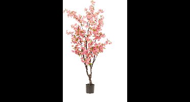 Emerald - Kunstboom Kersenbloesem 175cm roze - Kunstplant voor binnen - Japanse Sakura - Bloesemboom - Cherry Blossom