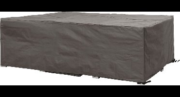 Perel Buitenhoes voor tuinset, grijs, vierkant, 250 cm x 250 cm x 75 cm