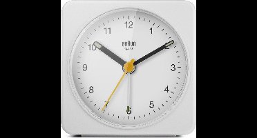 Braun BC03W - Wekker - Analoog - Wit