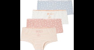 Vertbaudet Set van 4 mooie meisjesshorties BASICS