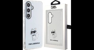 Karl - Lagerfeld - IML Choupette hoesje voor Samsung Galaxy S24+ - transparant