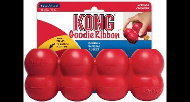 Kong Goodie Ribbon Rood - - Large