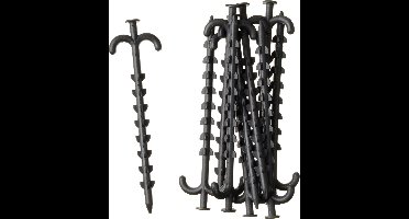 Nature - Nethouder (10st.) - zwart - 25cm