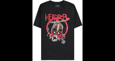 Marvel Deadpool - HEADPOOL!! Heren T-shirt - 2XL - Zwart