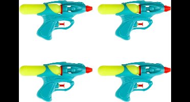 Waterpistool/waterpistolen gekleurd 19 cm