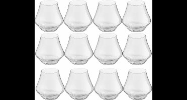 Royal Leerdam Whiskey glazen Artisan - 12x stuks - 290 ml - borrelglazen