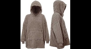 Unique Living - Hoodie Pleun Taupe -70x57x87cm