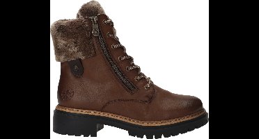 Rieker Veterschoenen Hoog Veterschoenen Hoog - Cognac - Maat 37