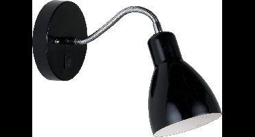 Nordlux Cyclone-wandlamp-E14-zwart