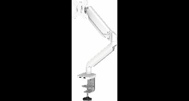 Fellowes Platinum - Monitor Arm - 1 scherm - Tot 8 kg - Tot 32 inch - Gasveer - USB - Wit