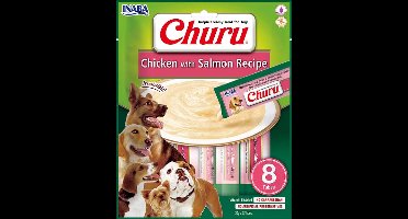 Inaba Churu Hondensnack Chicken & Salmon - 8 x 20 gr