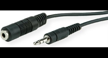 ROLINE 3,5mm verlengkabel M/F, 2 m