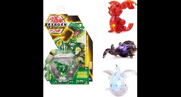 Bakugan - 1 Bakugan Nova Light Seizoen 5 en 2 kaarten - 6 jaar oud - Real Model Boking
