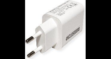 ROLINE USB oplader met eurostekker, 1 poort, QC3.0, 18W