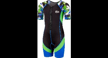 BECO-SEALIFE® wetsuit - Voor Kinderen - blauw/groen - maat 152