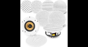 Inbouw speaker set (4x) - Power Dynamics WCS50 wifi plafondspeakers Bluetooth - 400W