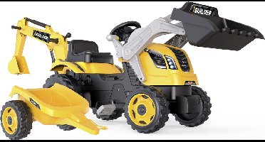 Smoby Builder Max tractor + trailer