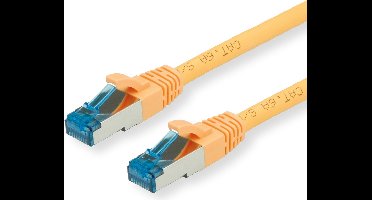 VALUE Patchkabel Kat.6A (Class EA) S/FTP (PiMF), LSOH, geel, 1,5 m