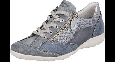 Remonte Dames Sneaker - R3410-14 Blauw/Combi - Maat 40