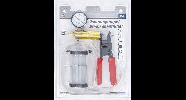 BGS Vacuümpomp en remontluchter - Multifunctionele vacuumpomp - Rood, Zwart - Maximale onderdruk 0.7 bar