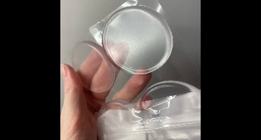 Zelfklevende deurbeschermers - 2 Stuks - Transparant - 4cm dia - Deurbescherming - Deurstoppers - Muurbeschermer - Muurbescherming