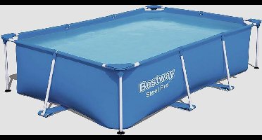 Bestway Steel Pro Zwembad - Rechthoekig - 259X170x61 Cm - Familiezwembad - Maat ONESIZE