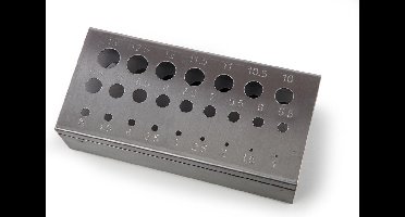 HBM RVS Borenstandaard 1-13mm