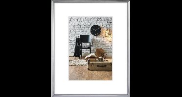 Hama Fotokader kunststof Sevilla mat zilver 40x50cm