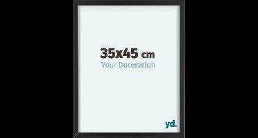 Your Decoration - Fotolijst 35x45 cm - Aluminium - Zwart - Virginia