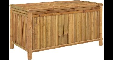 vidaXL - Tuinbox - 110x52x55 - cm - bamboe