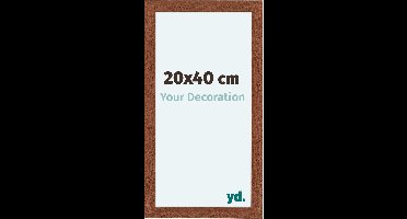 Your Decoration - Fotolijst 20x40 cm - MDF - Walnoot - Como