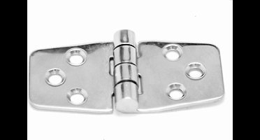 Scharnier 75 x 38 mm RVS-304 (A2)
