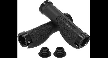 Springos Handvatten Fiets - Handvatten - 13 cm - Zwart