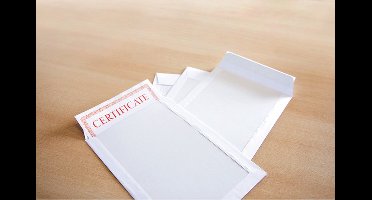 Raadhuis bordrug envelop - 262x371mm - EB4 - wit - met plakstrip - 100 stuks - RD-308570