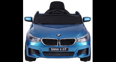BMW 6 GT Blauw | 12V Kinderauto