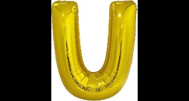 Amscan Letterballon U Folie 86 Cm Goud