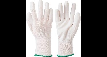 Werkhandschoen, Handschoen, 1 paar, maat L, wit