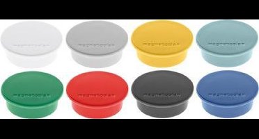 magnetoplan Magneet Discofix Kleur 1662002 40mm ge 10 st./pack.