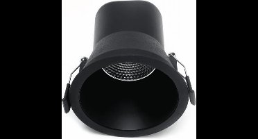 LED inbouwspot 9W | Zwart | 4000K