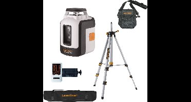 Laserliner SmartLine-Laser 360° Set Kruislijnlaser incl. statief en ontvanger in tas - rood - 2 lijnen - 30m