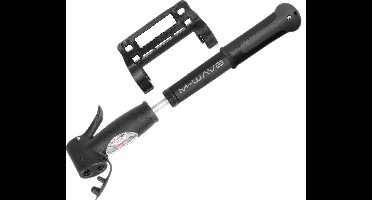 M-wave Handpomp Double Shot B 7 Bar Av/dv/fv Aluminium Zwart