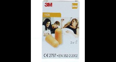 3M - Oordoppen Eenmalig Gebruik - 2 paar