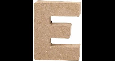 Creative Letter E Papier-mâché 10 Cm