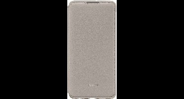 Huawei flip wallet cover - Khaki - voor Huawei P30