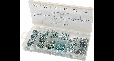 200 Delig Zelftappende Schroeven Assortiment